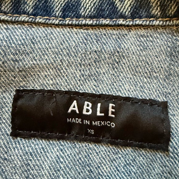 Able Blue Denim Jacket - Picture 3 of 6